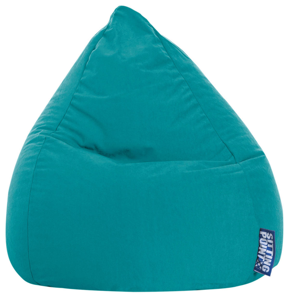 SITZSACK 120 l  - Smaragdgrün, Design, Textil (90/70/90cm)
