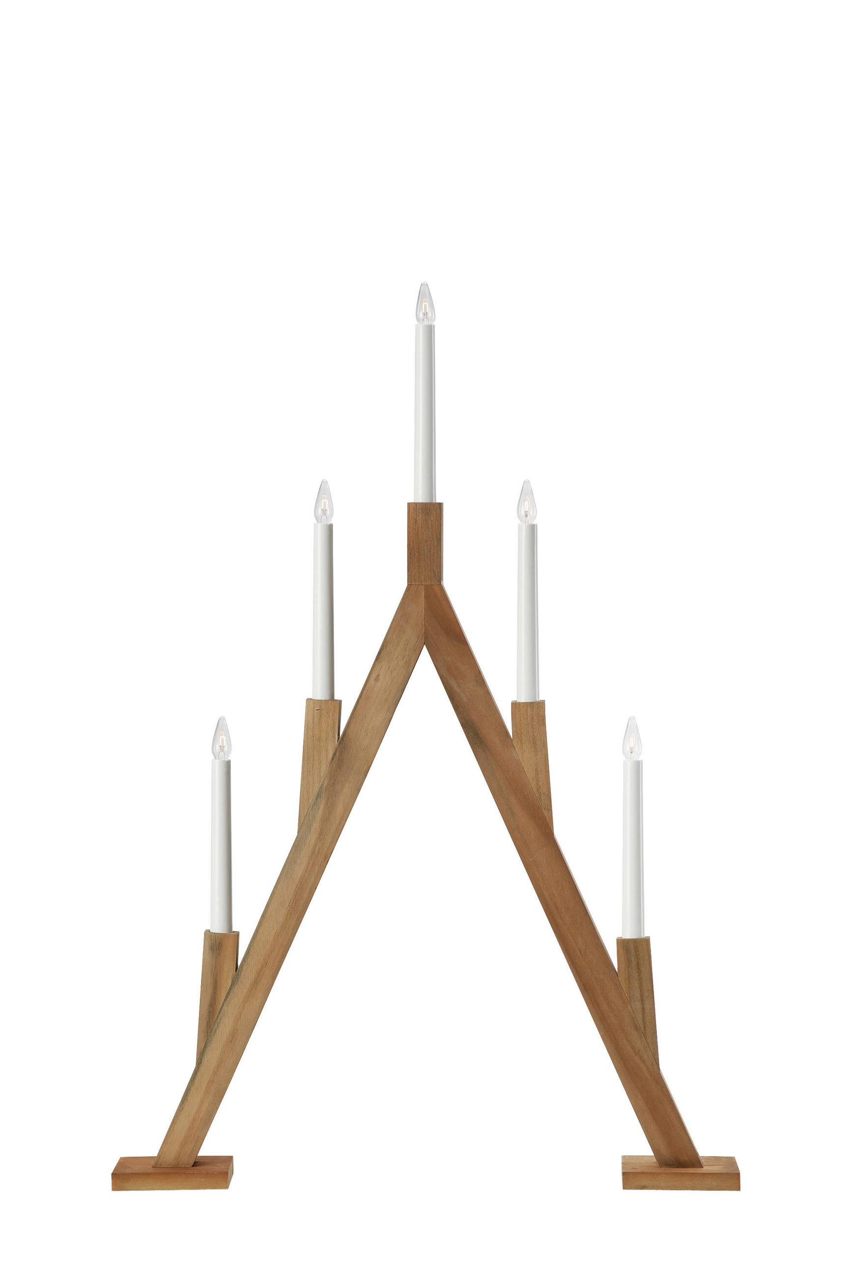 WEIHNACHTSPYRAMIDE Bjurfors  - Hellbraun, Basics, Holz (8/52/76,5cm) - Markslöjd