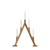 WEIHNACHTSPYRAMIDE Bjurfors  - Hellbraun, Basics, Holz (8/52/76,5cm) - Markslöjd