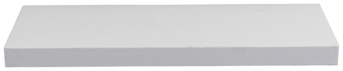 FALIPOLC 60/3,8/23,5 cm fehér  - fehér, Basics, faalapú anyag/fém (60/3,8/23,5cm) - Boxxx