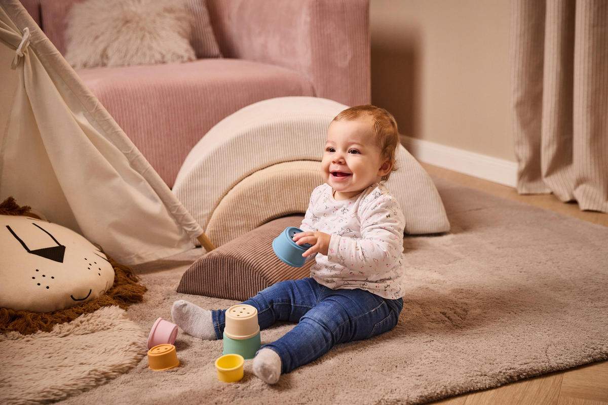 BABYBOX FORMEN & FARBEN - Multicolor/Hellgrün, Basics, Naturmaterialien/Holz