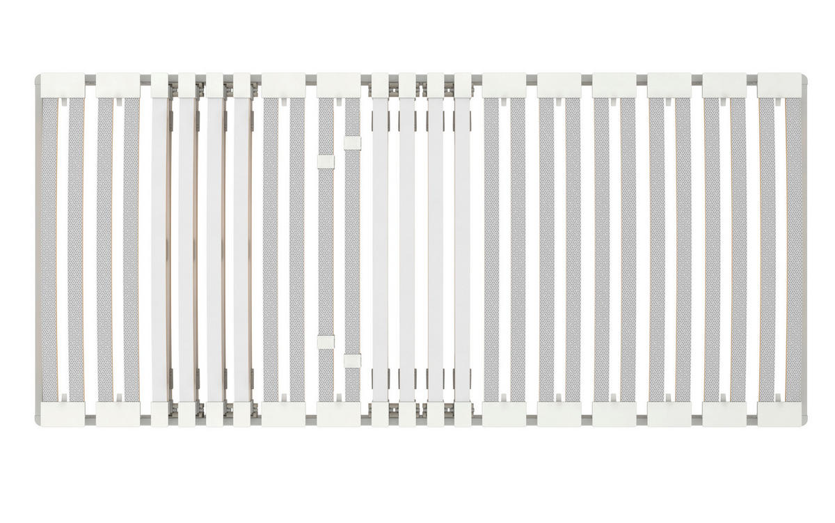 LATTENROST 90/200 cm Buche  - Grauweiß, Basics, Holz (90/200cm) - Schlaraffia