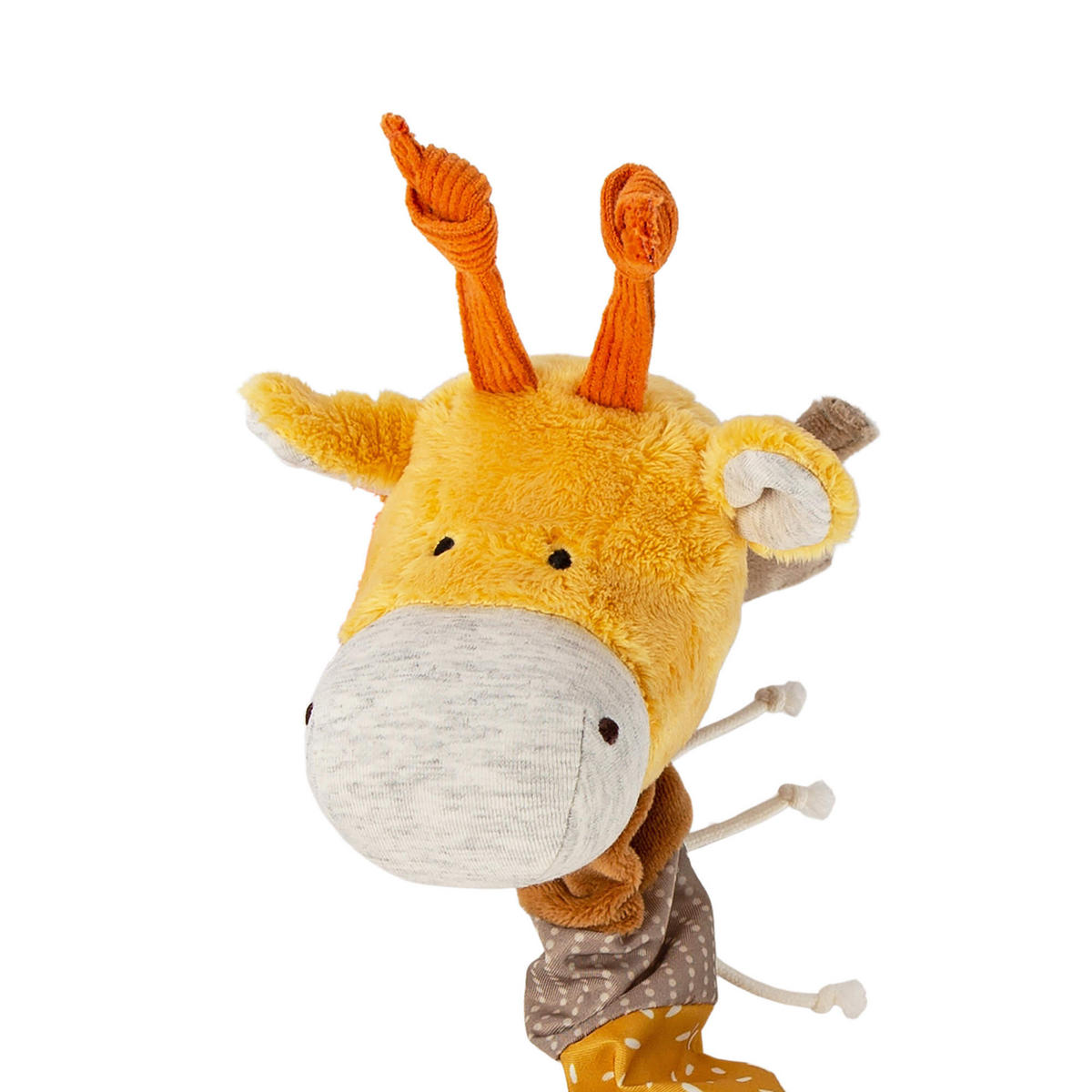 MOTORIKSPIEL - Senfgelb/Dunkelorange, Basics, Textil (30/11/9cm) - Sigikid