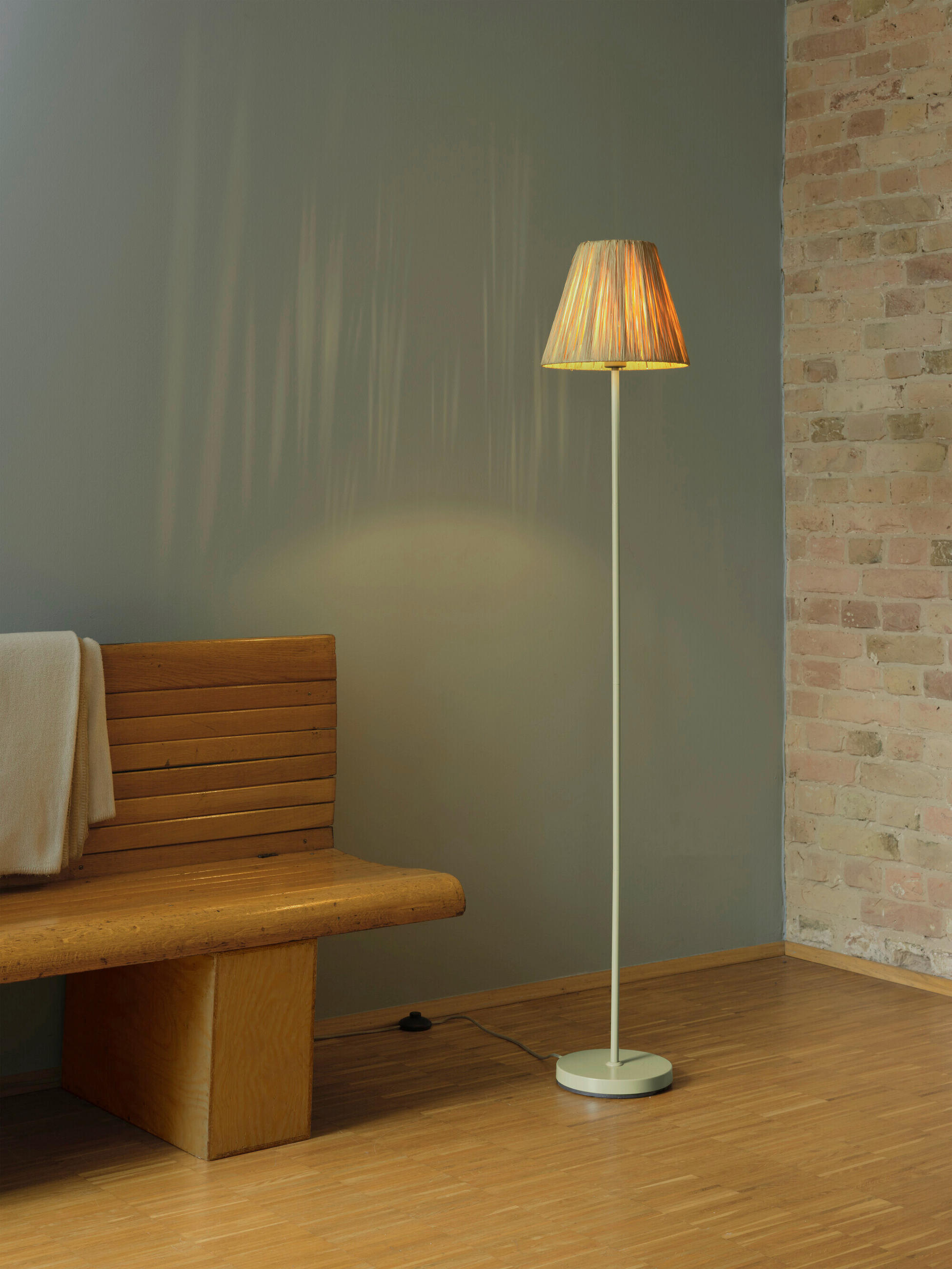 STEHLEUCHTE 30/160 cm - Basics, Glas/Metall (30/160cm) - Osram