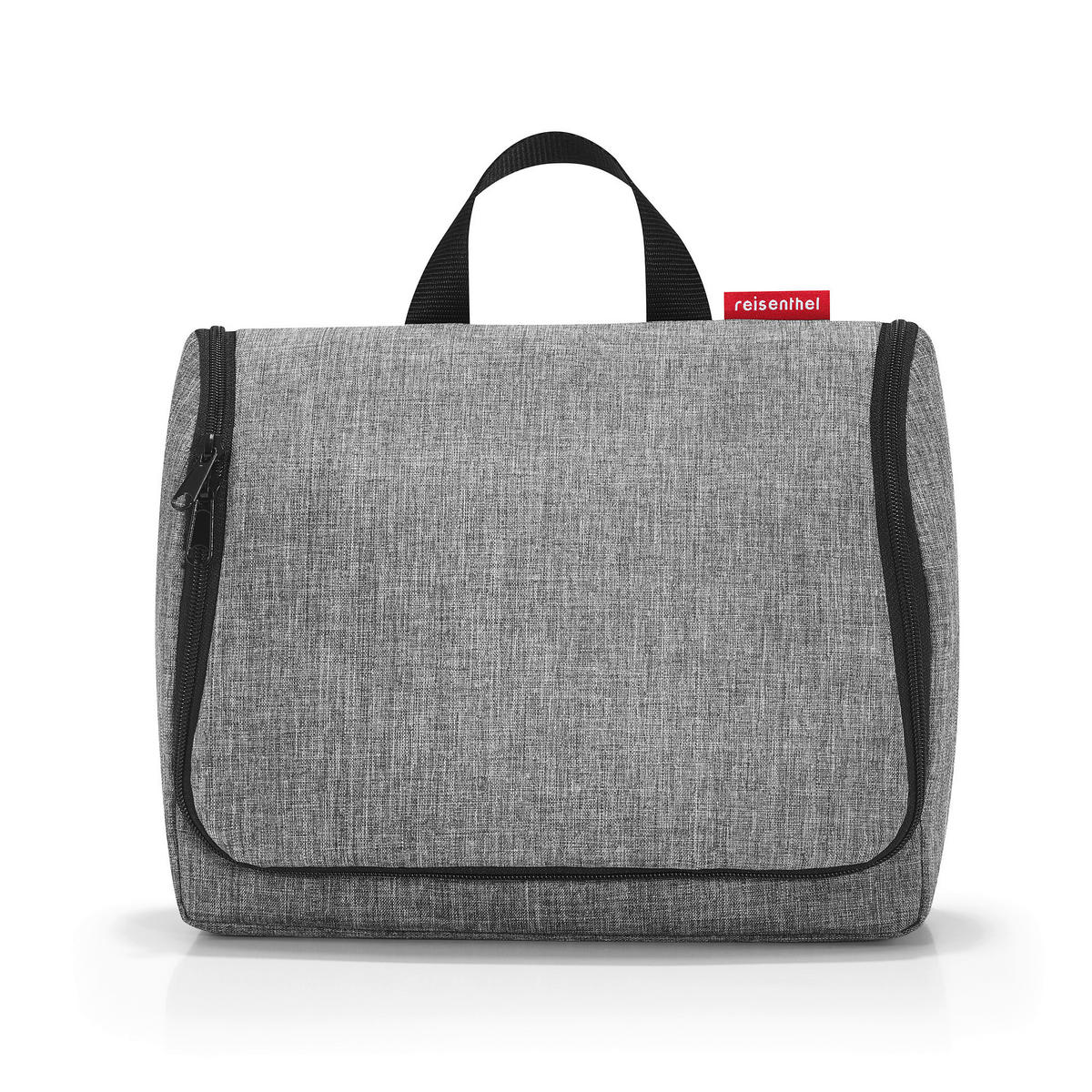 KOSMETIKTASCHE  - Grau, Basics, Textil (28/25/10cm) - Reisenthel