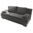 SCHLAFSOFA in Textil, Holzwerkstoff Grau - Silberfarben/Grau, MODERN, Holzwerkstoff/Kunststoff (208/93/105cm) - Carryhome SCHLAFSOFA in Textil, Holzwerkstoff Grau - Silberfarben/Grau, MODERN, Holzwerkstoff/Kunststoff (208/93/105cm) - Carryhome