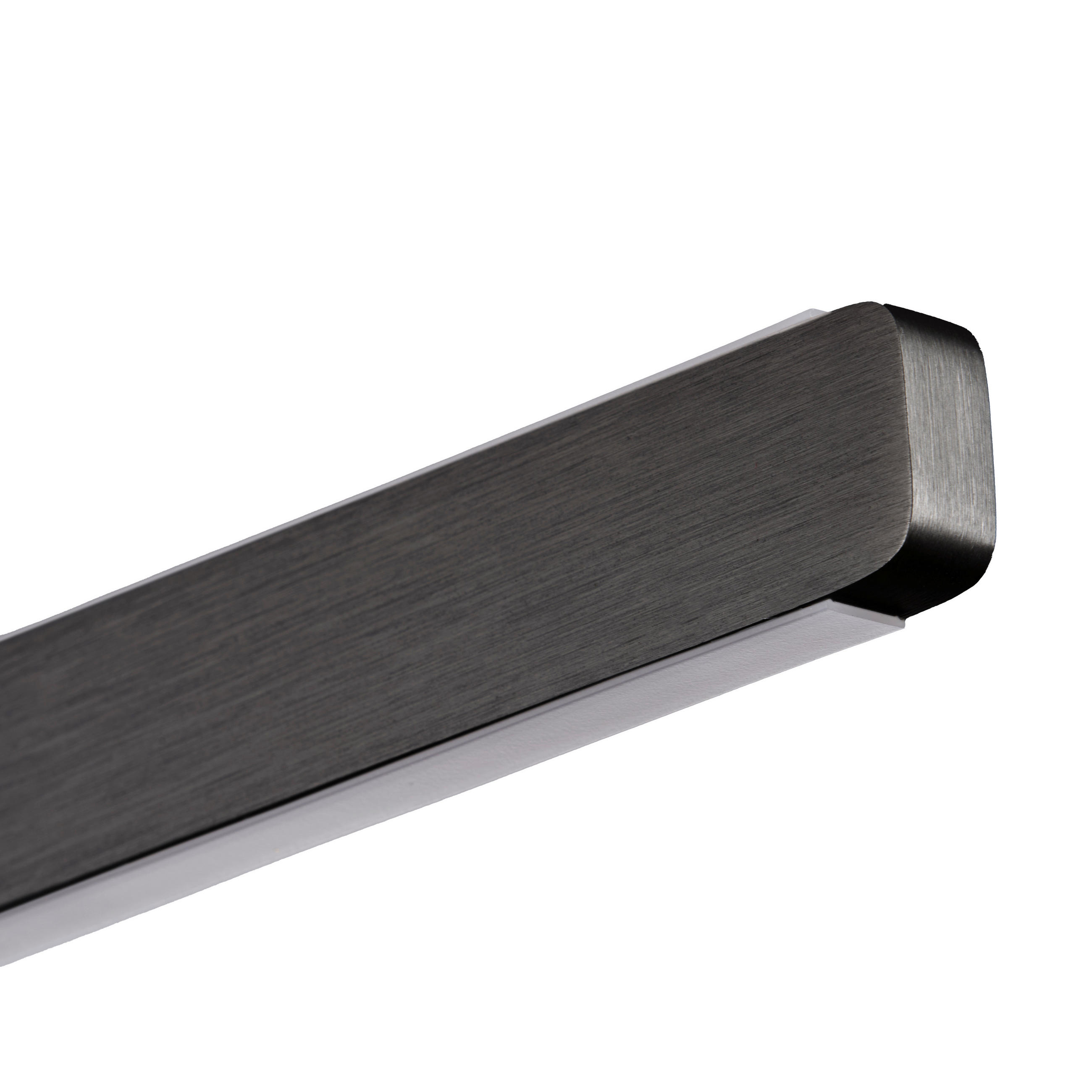 LED-HÄNGELEUCHTE Pendelleuchte 35/15 aufrecht Up/Down 118/1,5/3,5 cm   - Schwarz, Design, Metall (118/1,5/3,5cm) - Ambiente