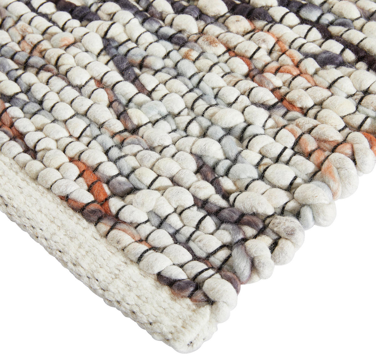 HANDWEBTEPPICH 160/230 cm Tessin Creme  - Creme, Basics, Textil (160/230cm) - Linea Natura