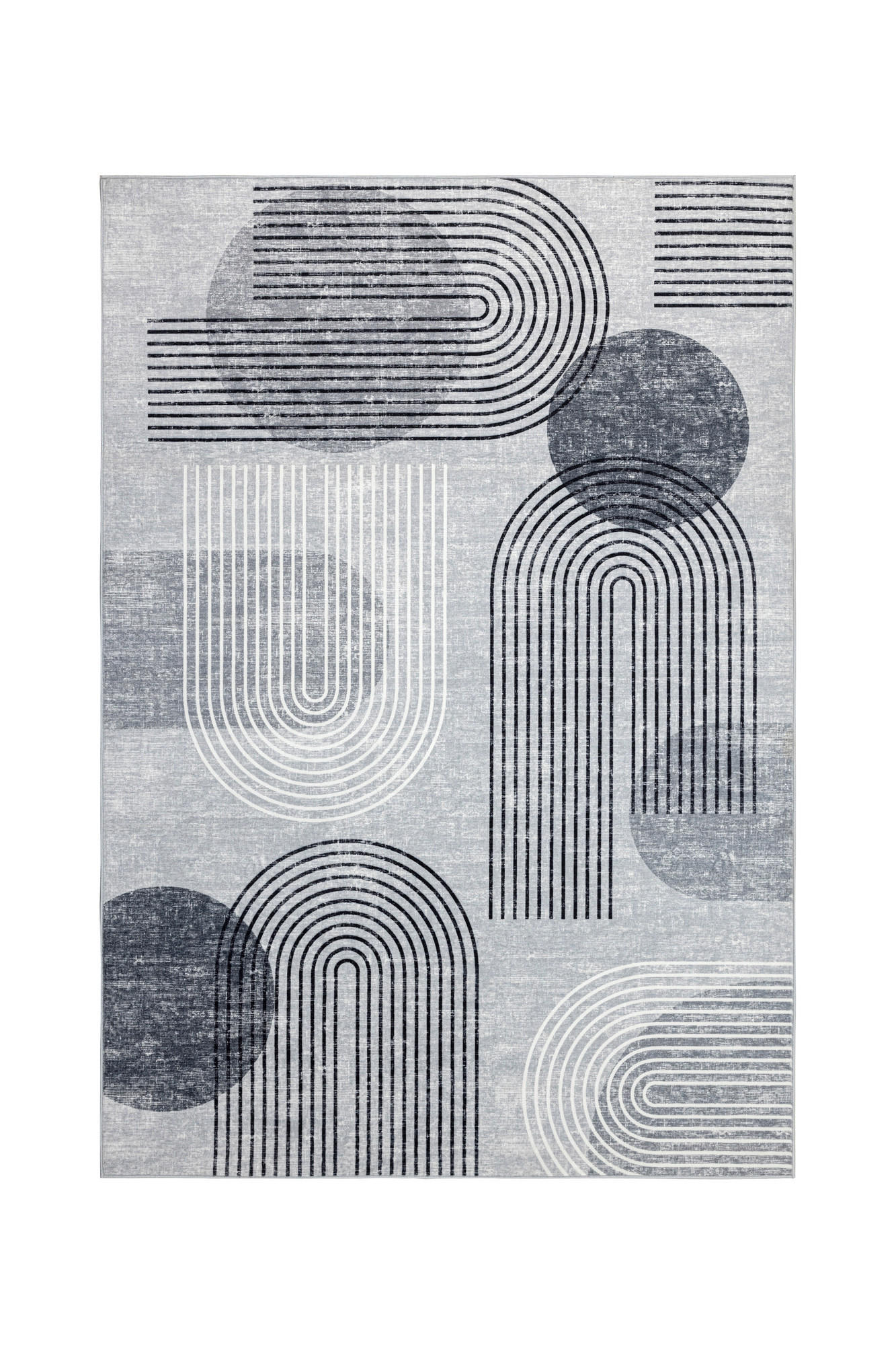 COVOR CU ȚESĂTURĂ PLATĂ My Avantgarde  - gri, Konventionell, textil (120/170cm)