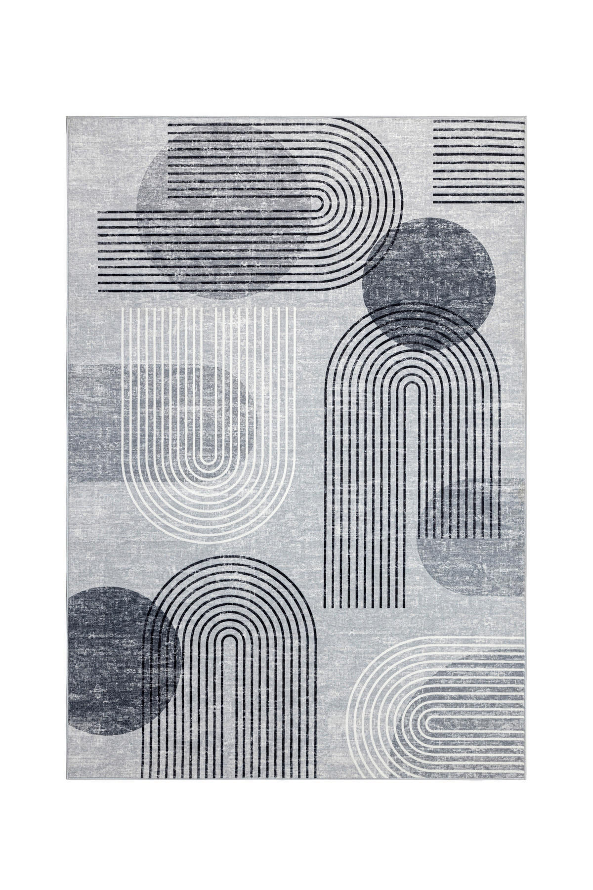 FLACHWEBETEPPICH 80/150 cm My Avantgarde Grau  - Grau, KONVENTIONELL, Textil (80/150cm) - Obsession