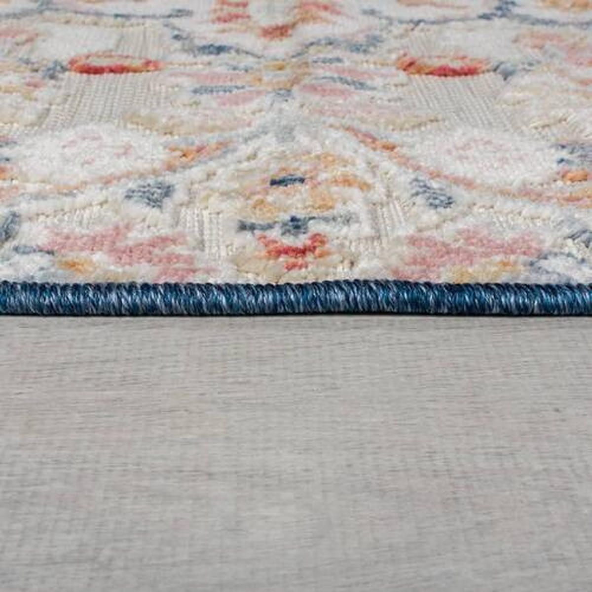 WEBTEPPICH 120/170 cm Plaza Outdoor Dunkelblau  - Dunkelblau, Basics, Textil (120/170cm) - Xora