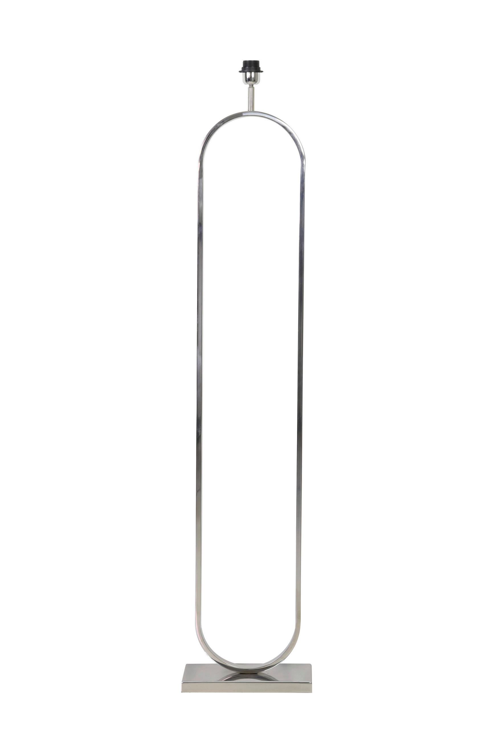 STEHLEUCHTE Jamiri 30/15/142 cm   - Silberfarben, Design, Metall (30/15/142cm) - Light & Living