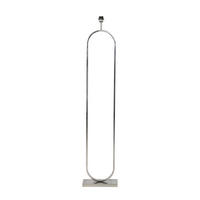 STEHLEUCHTE Jamiri 30/15/142 cm   - Silberfarben, Design, Metall (30/15/142cm) - Light & Living