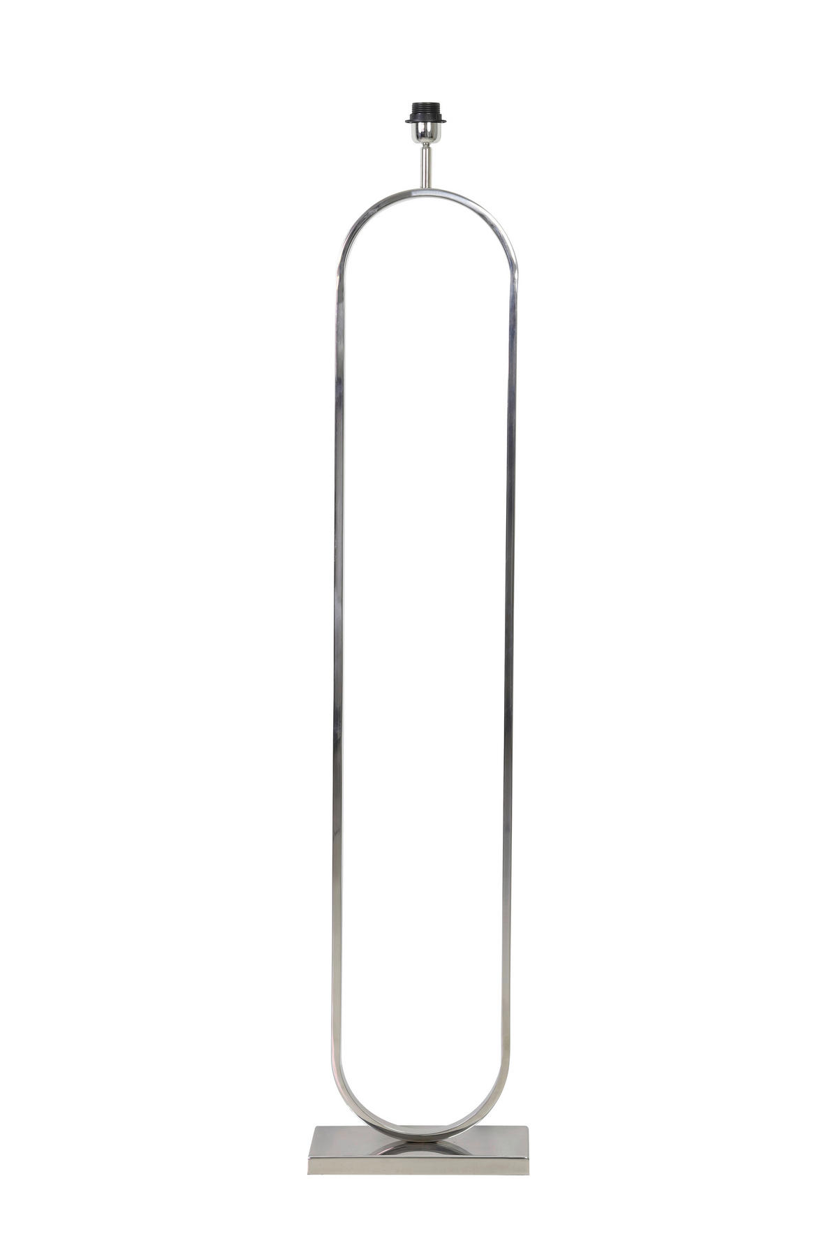STEHLEUCHTE Jamiri 30/15/142 cm   - Silberfarben, Design, Metall (30/15/142cm) - Light & Living