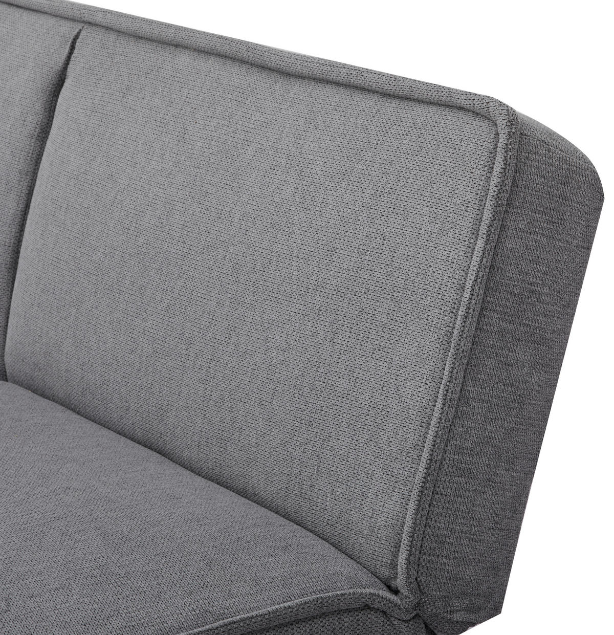 SCHLAFSOFA in Webstoff Grau  - Naturfarben/Grau, Modern, Holz/Textil (188/84/87cm) - MID.YOU