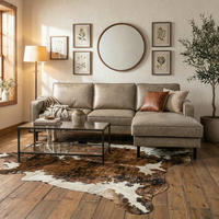 ECKSOFA Hellgrau Echtleder Lederlook Rücken echt  - Hellgrau/Schwarz, Design, Leder/Textil (166/238cm) - Livetastic