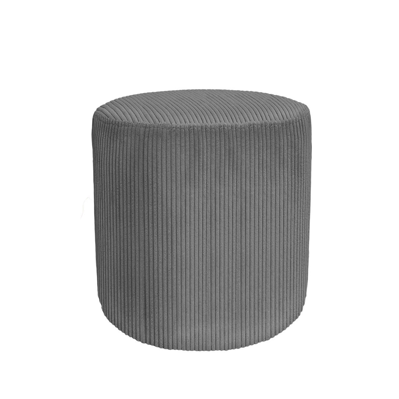 TABURE tekstil  siva        - siva/crna, Moderno, tekstil (38/38cm)