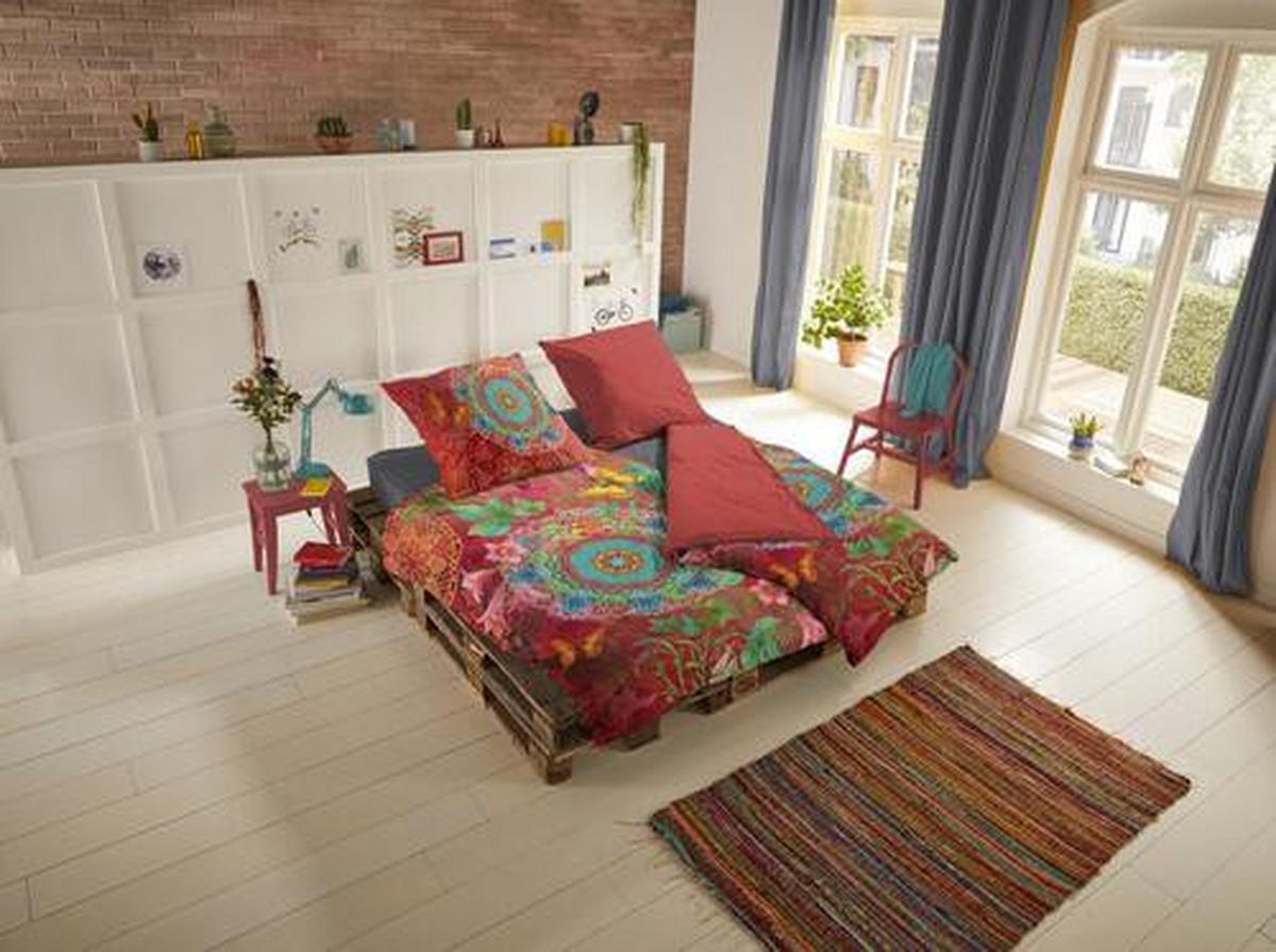 BETTWÄSCHE Satin 135/200 cm  - Multicolor, LIFESTYLE, Textil (135/200cm) - MID.YOU