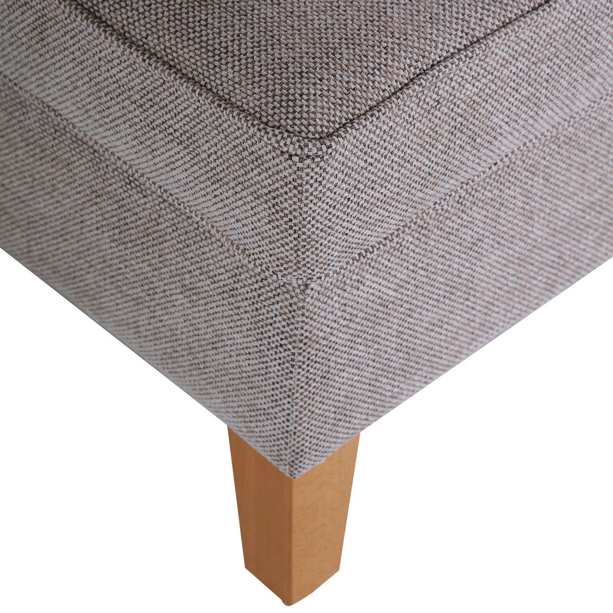 PALL i textil gråbrun  - gråbrun/ekfärgad, Design, trä/textil (55/44/55cm) - MID.YOU
