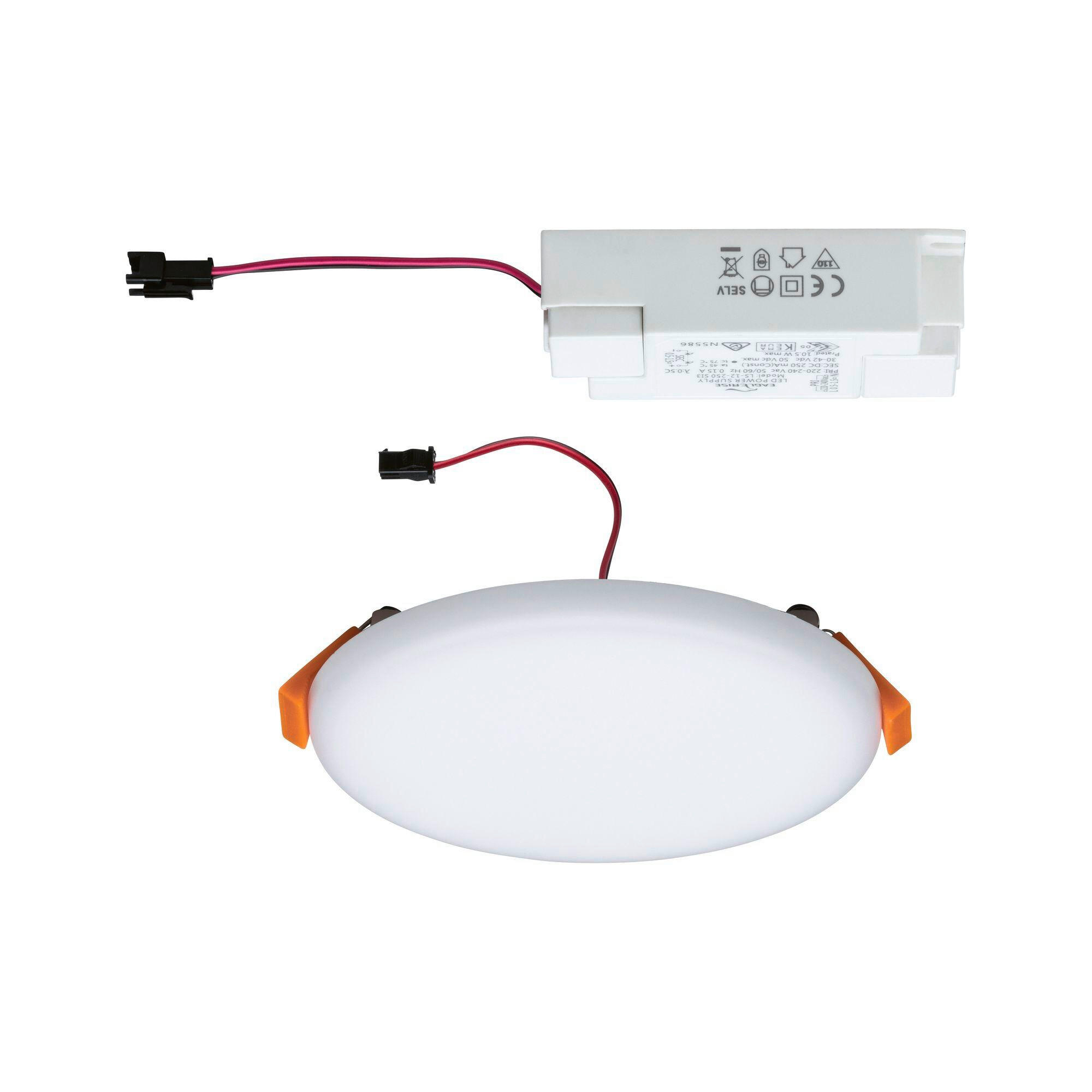 Led-einbauleuchte Bad Ip44 Satin Ø 12,5 Cm