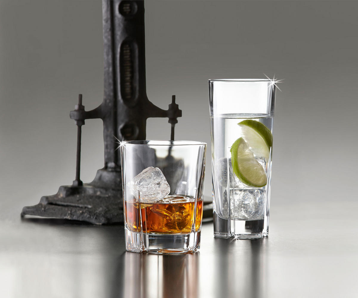 KOZAREC ZA VISKI  HAVANNA 345 ml - prozorno, Basics, steklo (11cm) - Nachtmann
