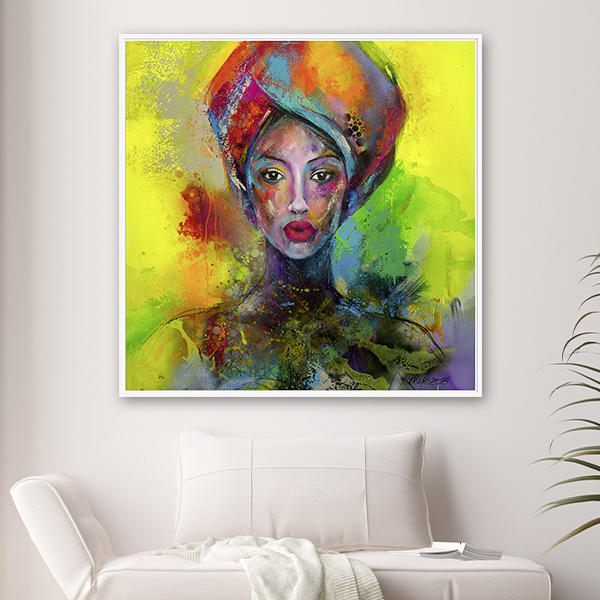 BILD - Multicolor/Weiß, Basics, Holzwerkstoff/Kunststoff (100/100cm) - Wiedemann