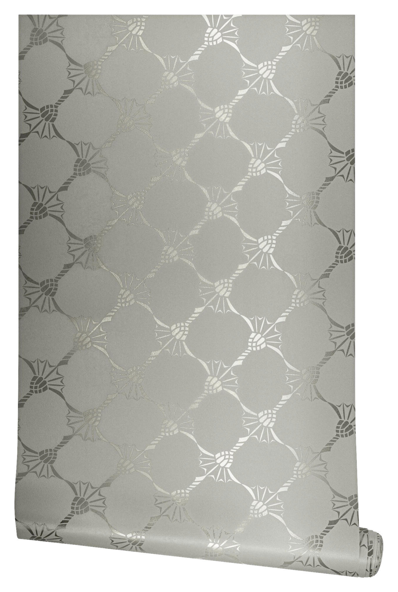 VLIESTAPETE 10.05 m J! CORNFLOWER  - Grau, Design, Textil (53/1005cm) - Joop!