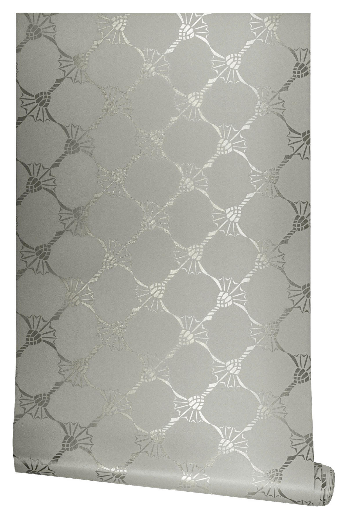 VLIESTAPETE 10.05 m J! CORNFLOWER  - Grau, Design, Textil (53/1005cm) - Joop!