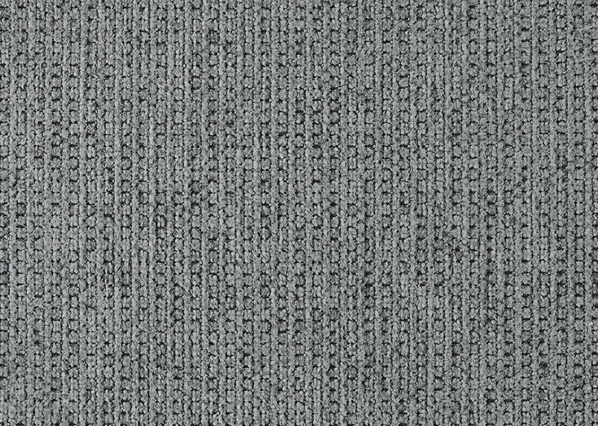 ECKSOFA in Webstoff Dunkelgrau  - Dunkelgrau/Schwarz, Design, Textil/Metall (280/205cm) - MID.YOU