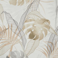 DEKOSTOFF per lfm blickdicht  - Beige/Grau, Design, Textil (140cm) - Esposa