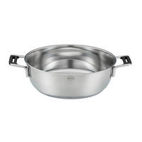 SERVÍROVACÍ PÁNEV  28 cm  - vysoce lesklá šedá, Basics, kov (28cm) - Rösle