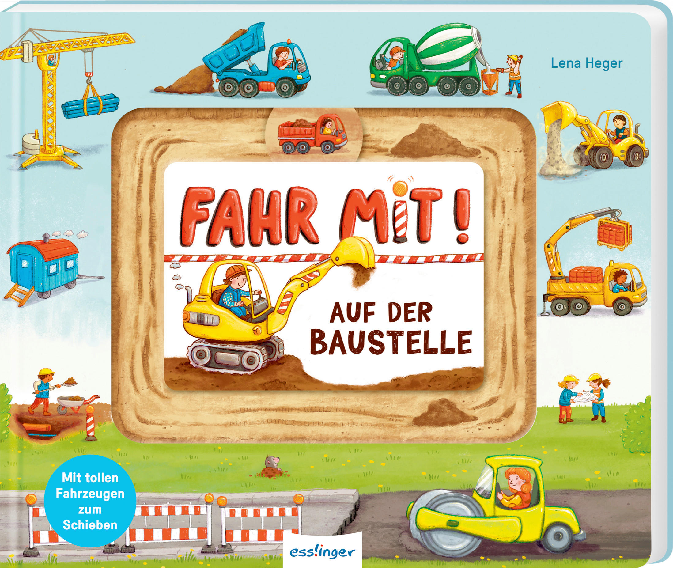 KINDERBUCH Fahr mit! Auf der Baustelle  - Basics (21/28,2/1,8cm)