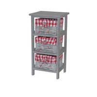 AUFBEWAHRUNGSREGAL - Grau, KONVENTIONELL, Holz (25/30/60cm) - MID.YOU