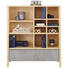 STANDREGAL in 97/110/40 cm Grau, Fichtefarben - Fichtefarben/Alufarben, KONVENTIONELL, Holz/Metall (97/110/40cm) - Linea Natura STANDREGAL in 97/110/40 cm Grau, Fichtefarben - Fichtefarben/Alufarben, KONVENTIONELL, Holz/Metall (97/110/40cm) - Linea Natura