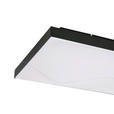 LED-DECKENLEUCHTE 90/45/10,5 cm   - Schwarz, Design, Kunststoff/Metall (90/45/10,5cm) - Novel