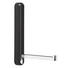 WANDHAKEN - Chromfarben/Anthrazit, Design, Kunststoff/Metall (2,8/22,5/3/20cm) WANDHAKEN - Chromfarben/Anthrazit, Design, Kunststoff/Metall (2,8/22,5/3/20cm)