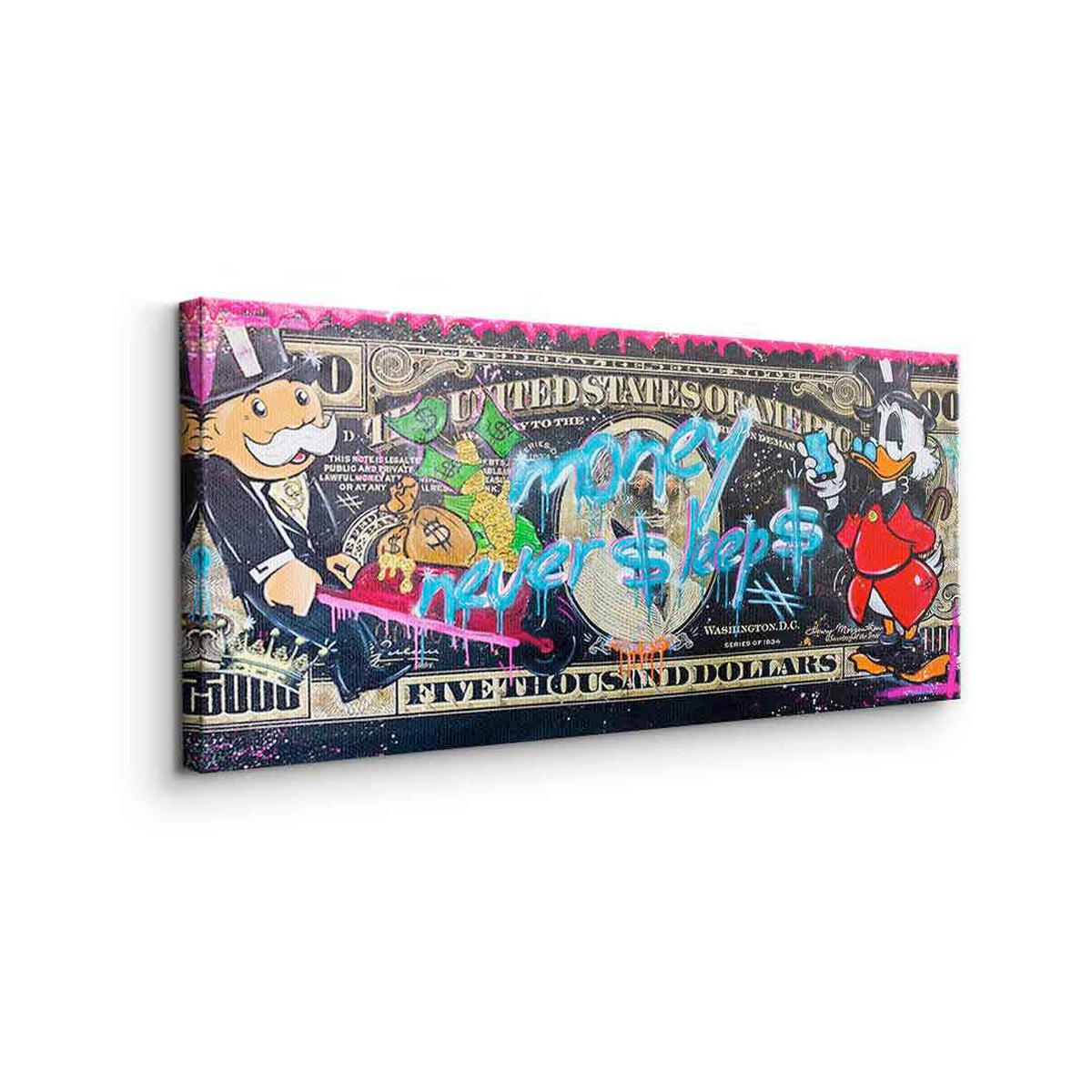 KUNSTDRUCK  - Multicolor, Basics, Holz (120x60cm)