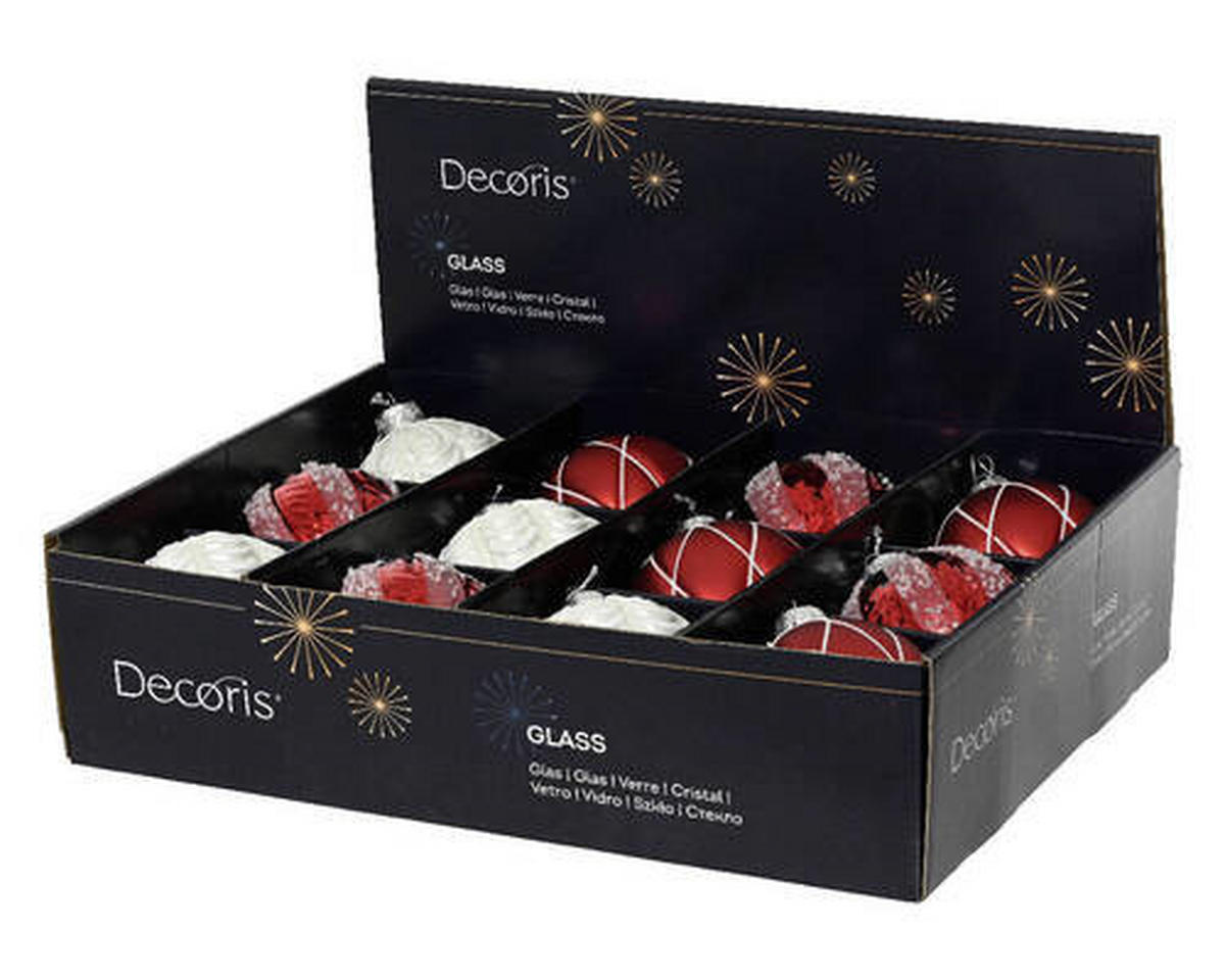 CHRISTBAUMKUGEL-SET 8 cm  - Basics (8cm)