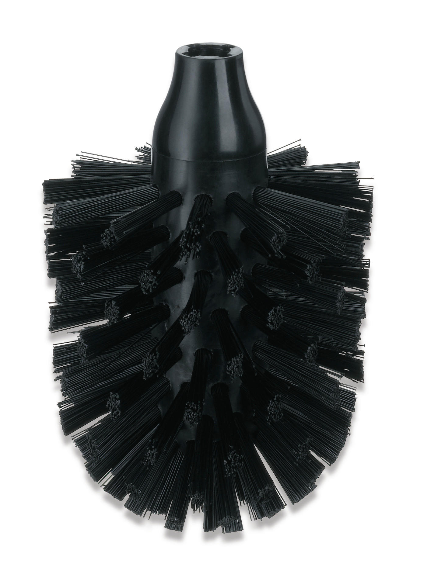 WC-Bürtsenkopf 2er-Set - Schwarz, Basics, Kunststoff (8cm) - Kela