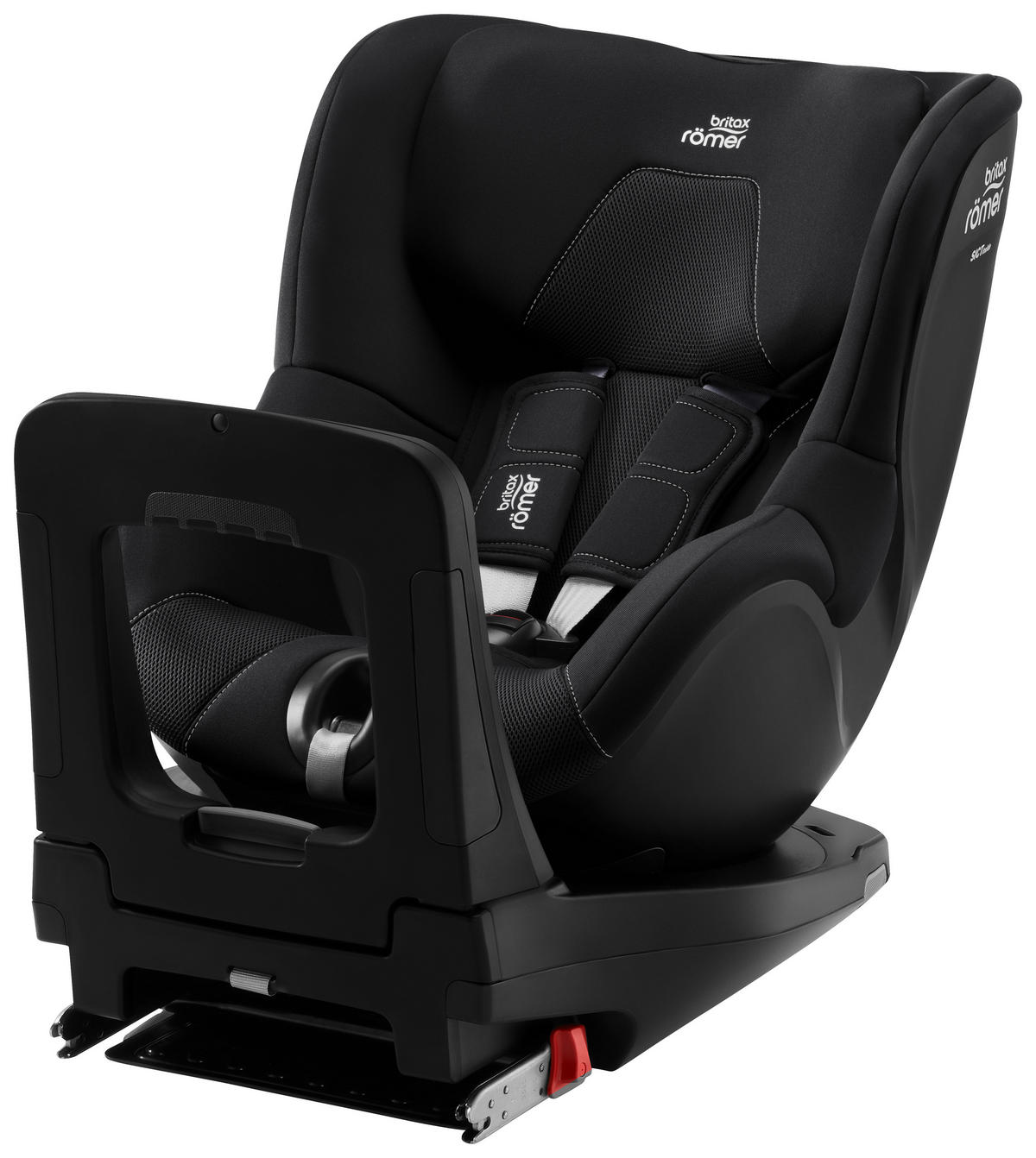 REBOARDER-KINDERSITZ DUALFIX PRO M  - Schwarz, Basics (44/48/74cm) - Britax Römer