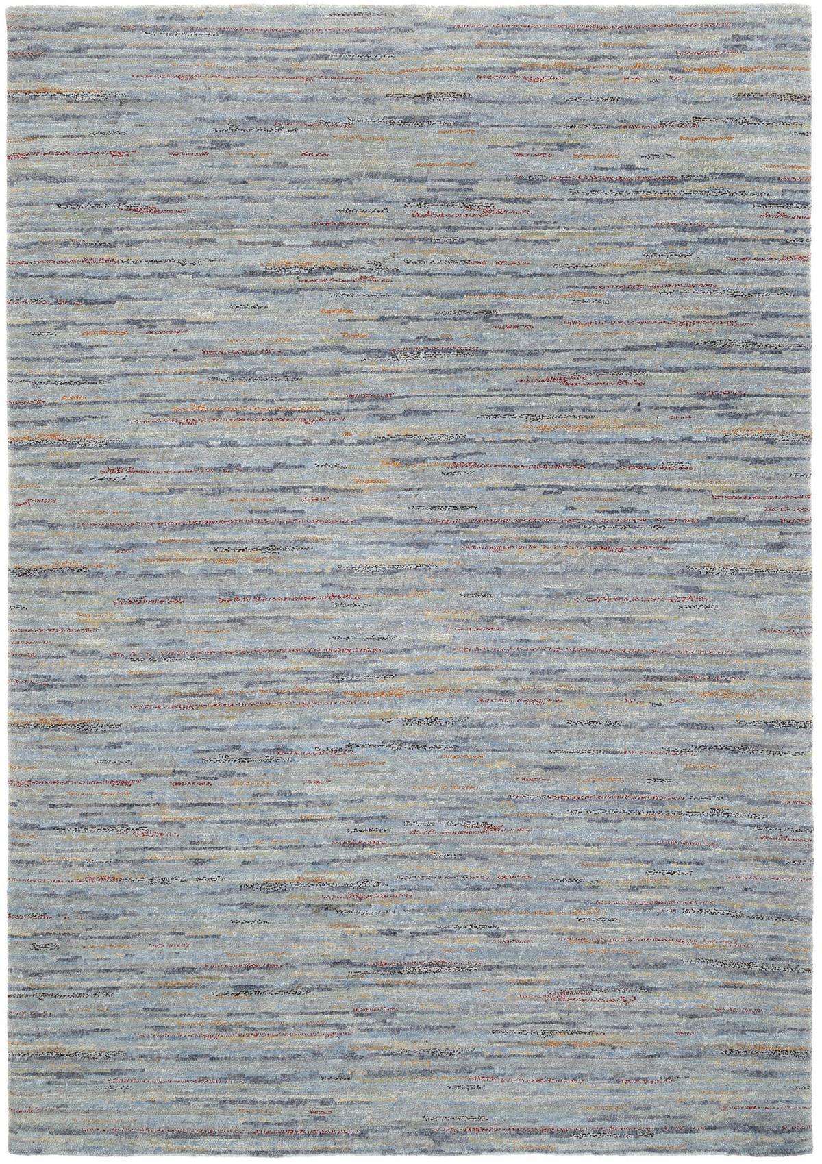 Chic: CAZARIS Wollteppich (rec 200/250 cm Grau, Silberfarben  - Silberfarben/Grau, Natur, Textil (200/250cm) - Cazaris