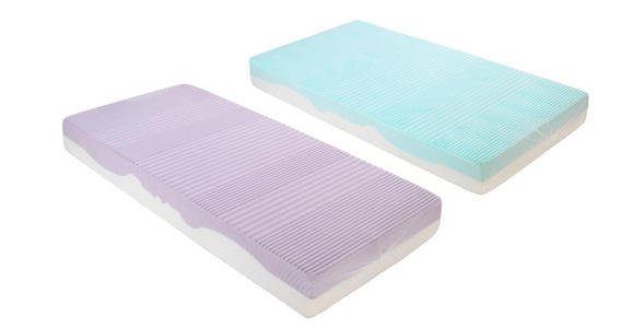 Komfortschaummatratze Ergo Duo 90x200cm H2 - Weiß, Textil (90/200cm) - Primatex