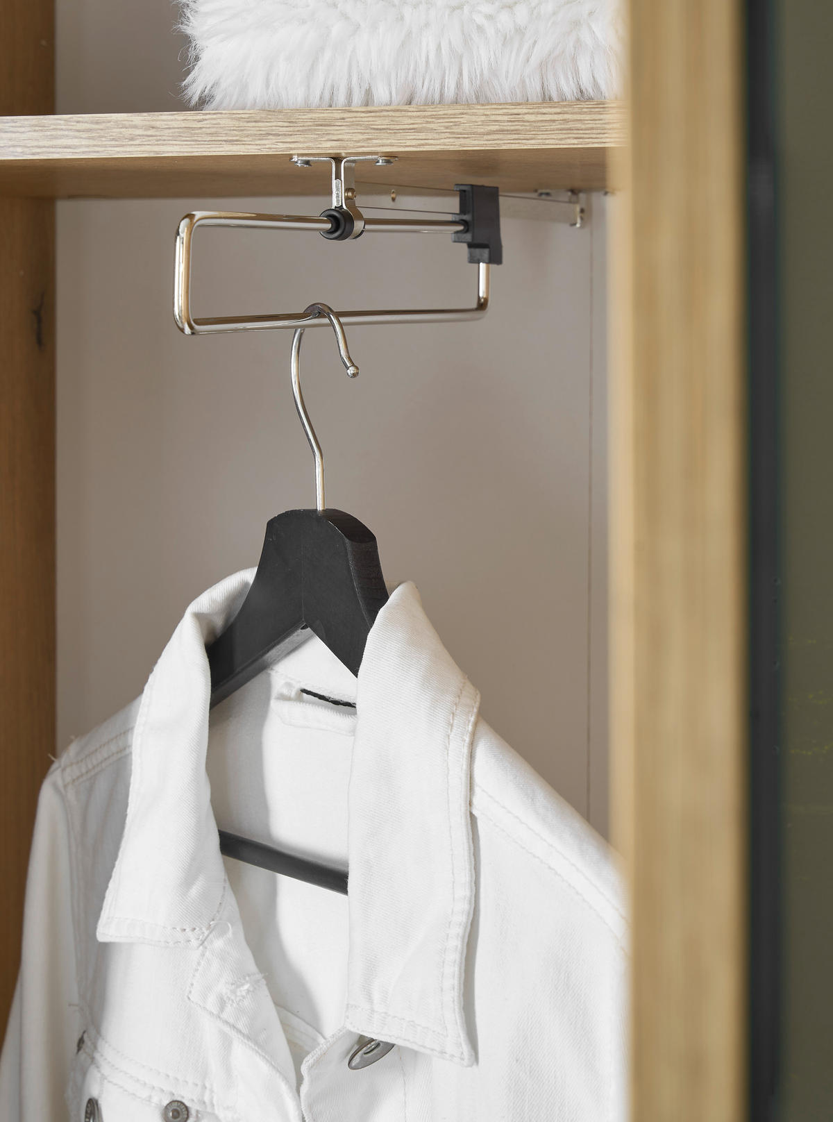 GARDEROBE 5-teilig  in 230/200/40 cm  - Eichefarben/Anthrazit, Design, Glas/Holzwerkstoff (230/200/40cm) - Modante