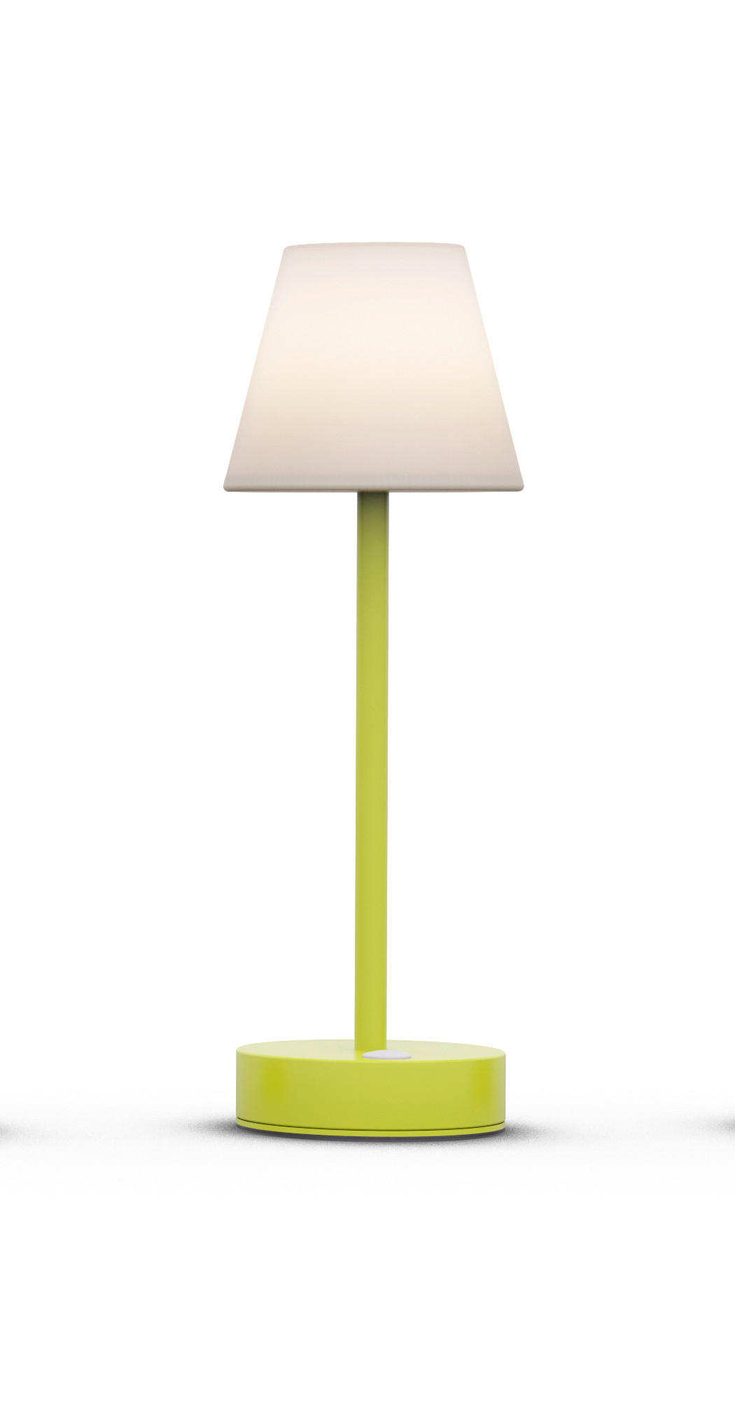 LED-AUßENLEUCHTE   - Limette/Weiß, Basics, Kunststoff/Metall (11/32/11cm) - New Garden