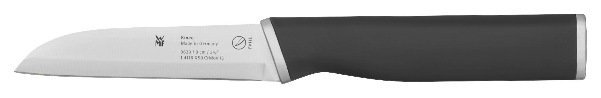 GEMÜSEMESSER Kineo Edelstahl  - Silberfarben/Schwarz, Basics, Kunststoff/Metall - WMF
