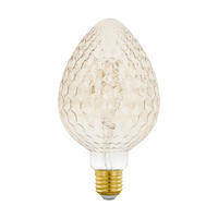 LED-LEUCHTMITTEL   E27 2 W  - Klar, Basics, Glas (9,5/16,7cm)