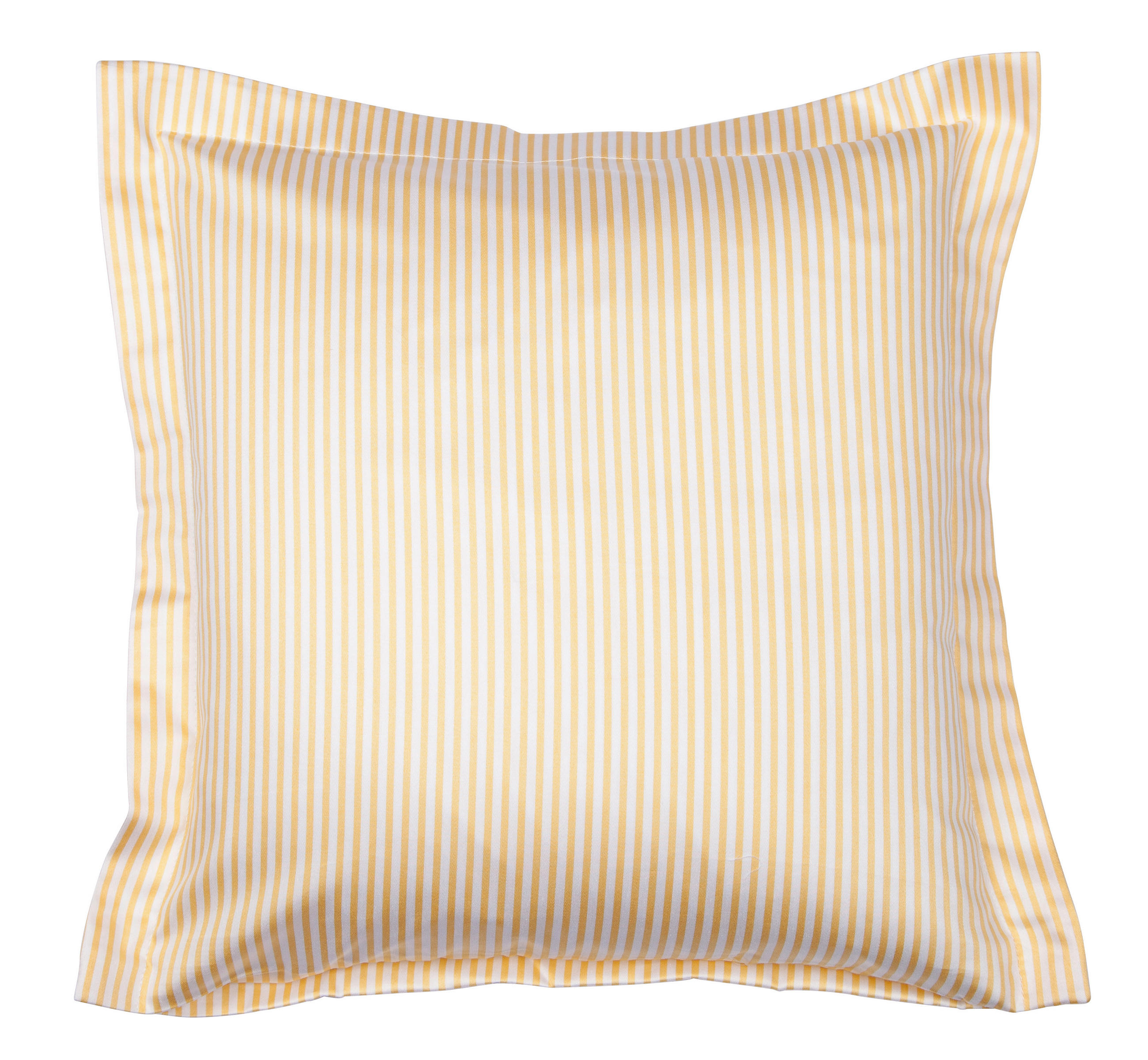 KISSENHÜLLE Giorgio 40/40 cm  - Hellgelb/Weiß, KONVENTIONELL, Textil (40/40cm) - Janine