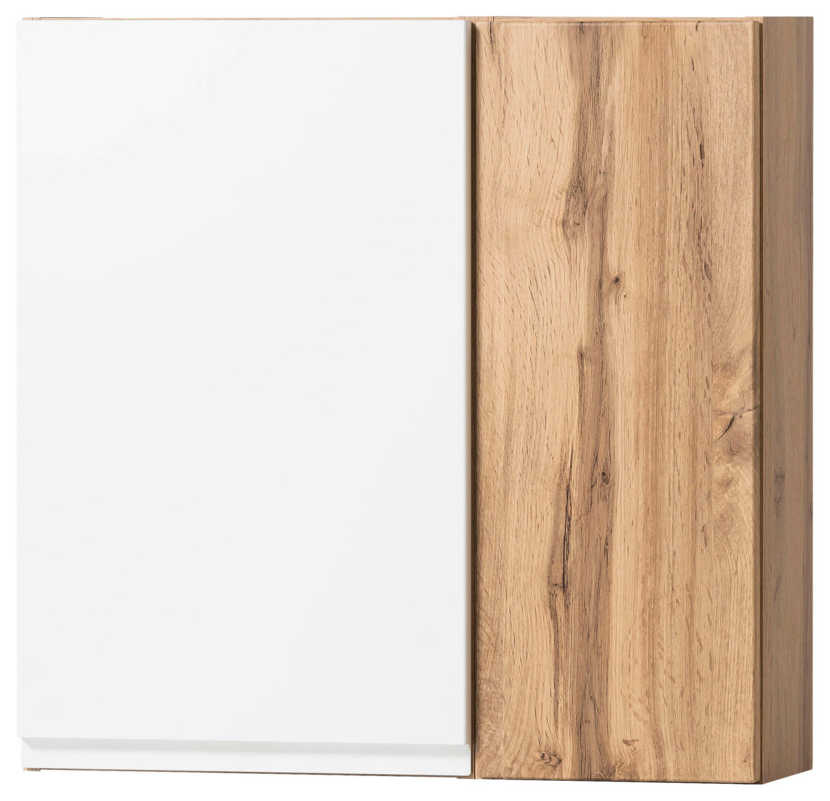 HÄNGESCHRANK 65/64/20 cm  - Eiche Wotan/Weiß, MODERN, Holzwerkstoff (65/64/20cm) - Held
