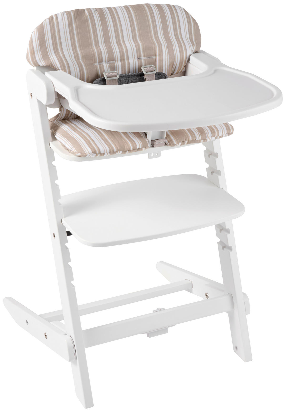 HOCHSTUHLEINLAGE BRUNCH  - Beige, Basics, Textil (42/52cm) - Jimmylee