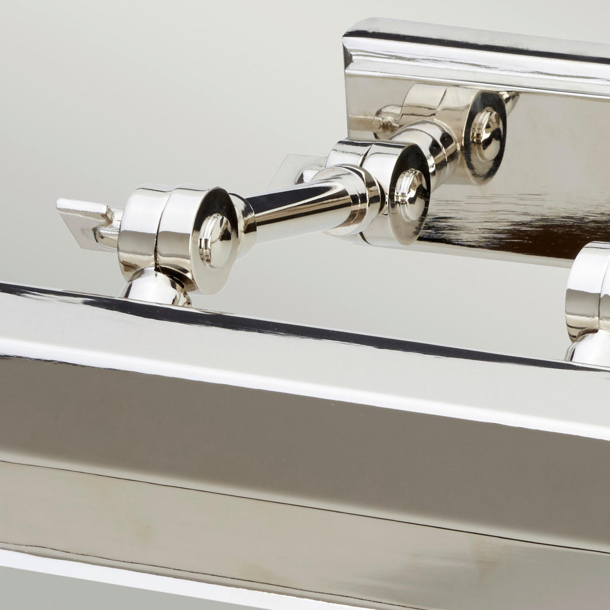 TAVELBELYSNING Elstead Chawton 40.2/11.9/18.6 cm   - nickelfärgad, Klassisk, metall (40.2/11.9/18.6cm) - Elstead Lighting